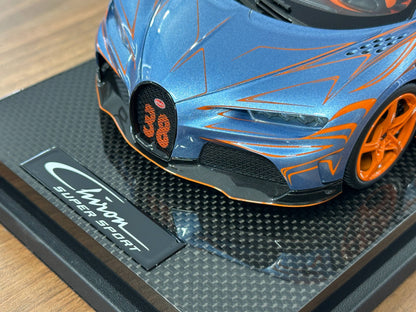 1/18 Resin Bugatti Chiron Super Sport – MR Collection (Zebra Paint, Limited 99 pcs)