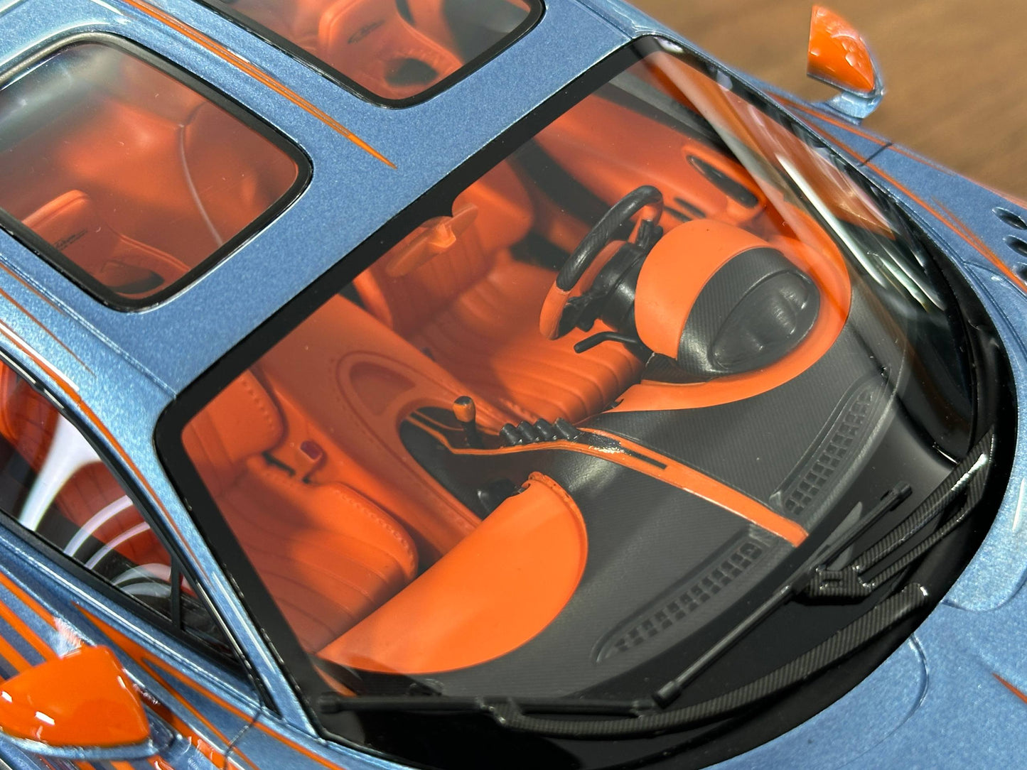 1/18 Resin Bugatti Chiron Super Sport – MR Collection (Zebra Paint, Limited 99 pcs)