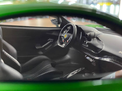 🚨Ferrari F8 N-Largo Novitec – Metallic Green / Gold Stripes - Limited 99 pcs