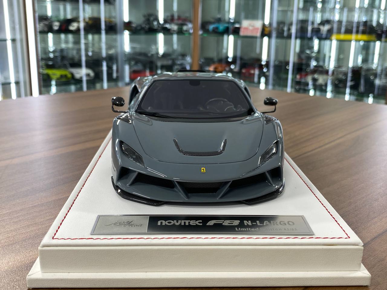 🚨Ferrari F8 N-Largo Novitec – Nardo Grey - Ivy Merit Models - Limited to 99 pcs