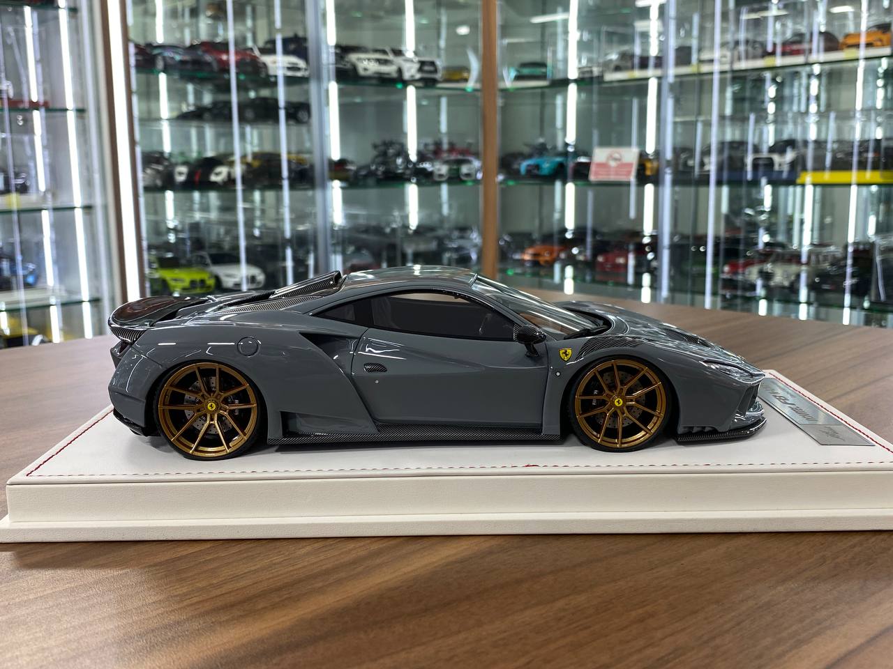 🚨Ferrari F8 N-Largo Novitec – Nardo Grey - Ivy Merit Models - Limited to 99 pcs