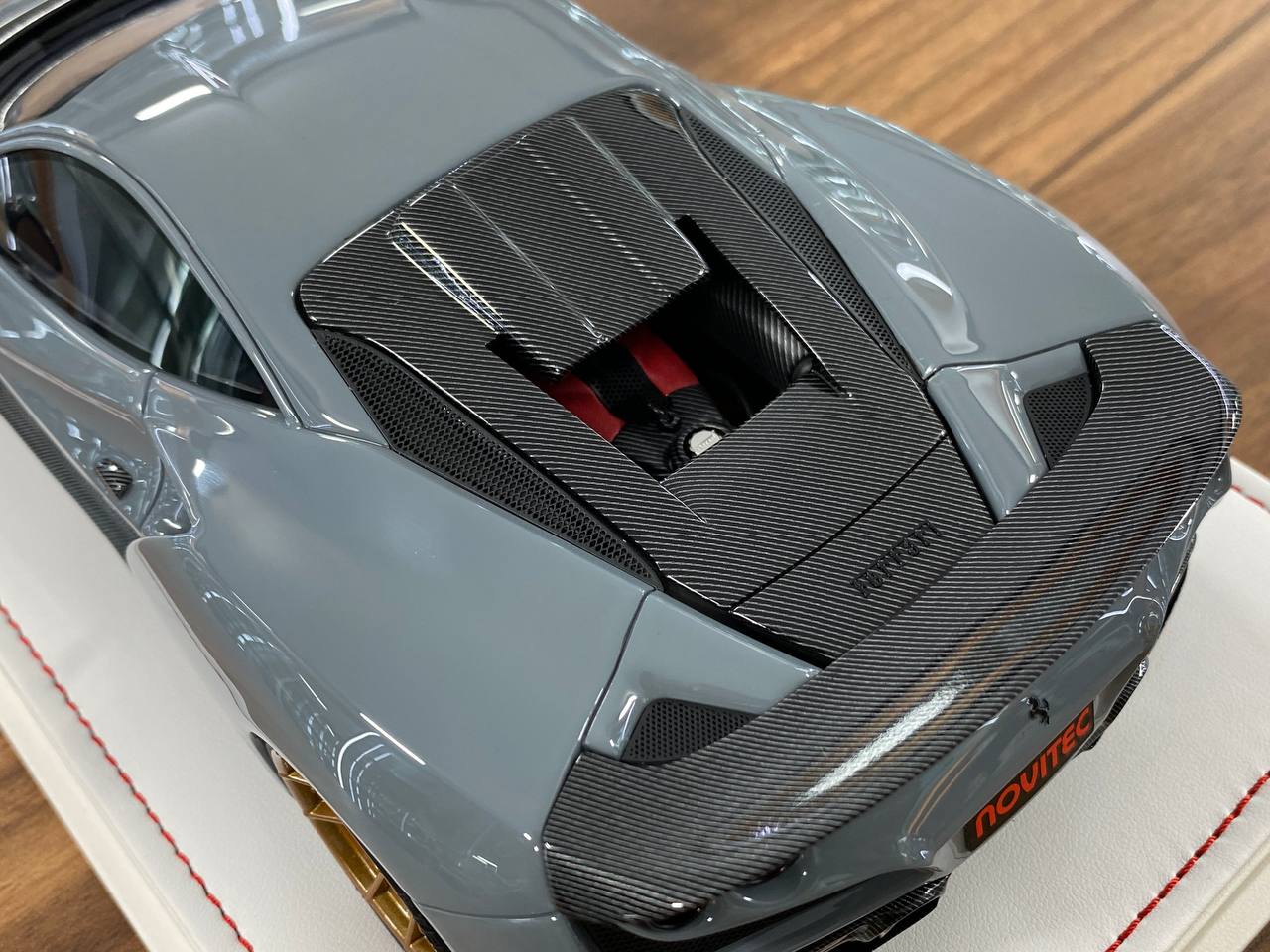 🚨Ferrari F8 N-Largo Novitec – Nardo Grey - Ivy Merit Models - Limited to 99 pcs