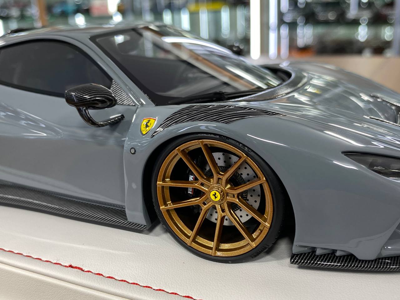 🚨Ferrari F8 N-Largo Novitec – Nardo Grey - Ivy Merit Models - Limited to 99 pcs