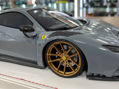 🚨Ferrari F8 N-Largo Novitec – Nardo Grey - Ivy Merit Models - Limited to 99 pcs
