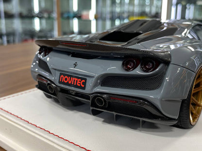 🚨Ferrari F8 N-Largo Novitec – Nardo Grey - Ivy Merit Models - Limited to 99 pcs