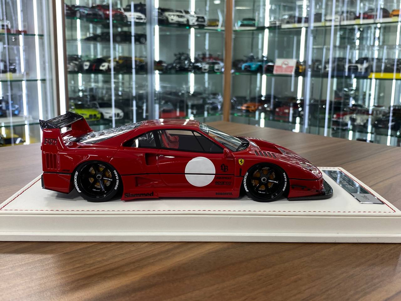 🚨1:18 Resin Ferrari F40 LB Works – Rosso Corsa - IVY Merit Models - Ltd 99 pcs