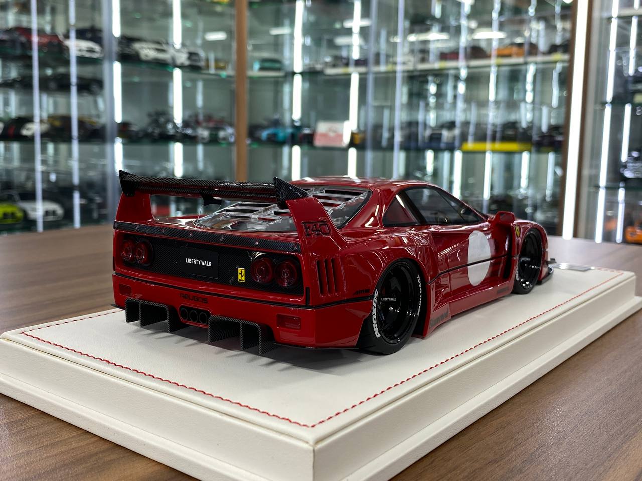 🚨1:18 Resin Ferrari F40 LB Works – Rosso Corsa - IVY Merit Models - Ltd 99 pcs