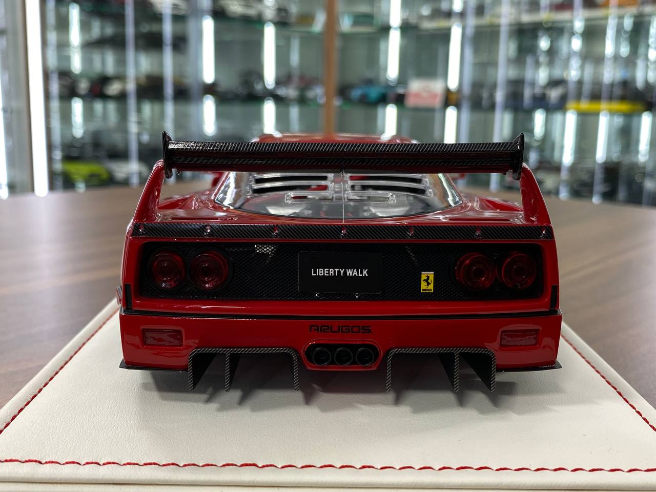 🚨1:18 Resin Ferrari F40 LB Works – Rosso Corsa - IVY Merit Models - Ltd 99 pcs