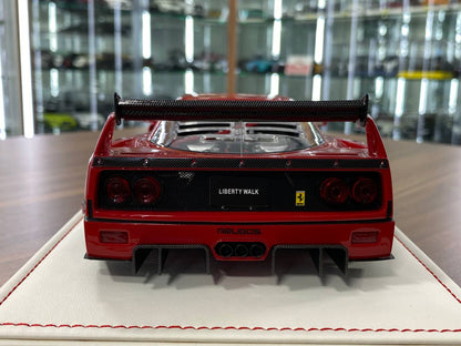 🚨1:18 Resin Ferrari F40 LB Works – Rosso Corsa - IVY Merit Models - Ltd 99 pcs