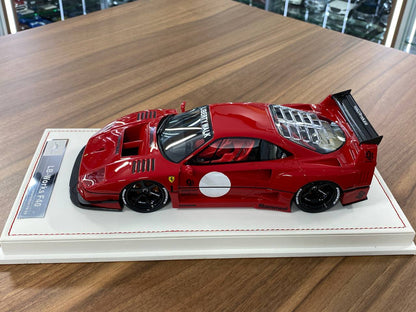 🚨1:18 Resin Ferrari F40 LB Works – Rosso Corsa - IVY Merit Models - Ltd 99 pcs