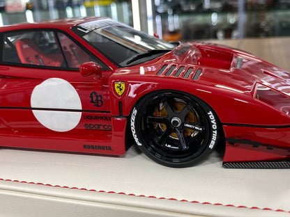 🚨1:18 Resin Ferrari F40 LB Works – Rosso Corsa - IVY Merit Models - Ltd 99 pcs