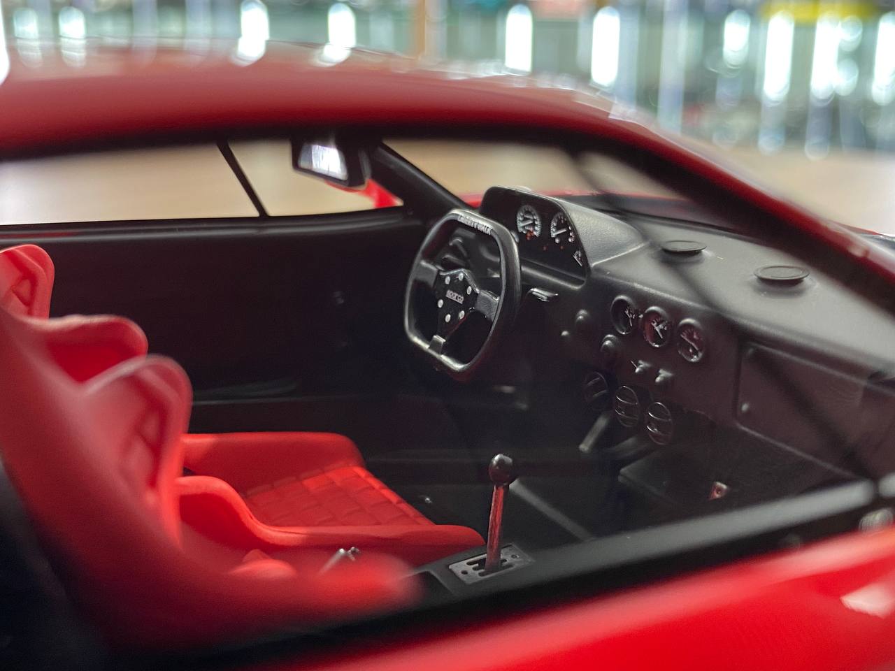 🚨1:18 Resin Ferrari F40 LB Works – Rosso Corsa - IVY Merit Models - Ltd 99 pcs