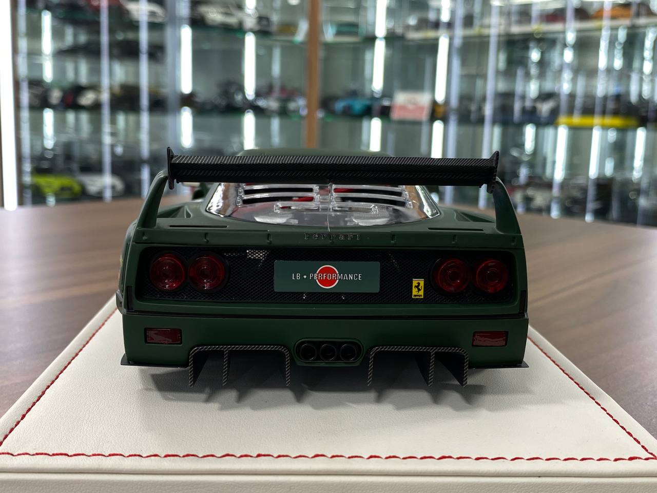 🚨1/18 Resin Ferrari F40 LB Works – Fighter Green - IVY Merit Models - Limited 69 pcs