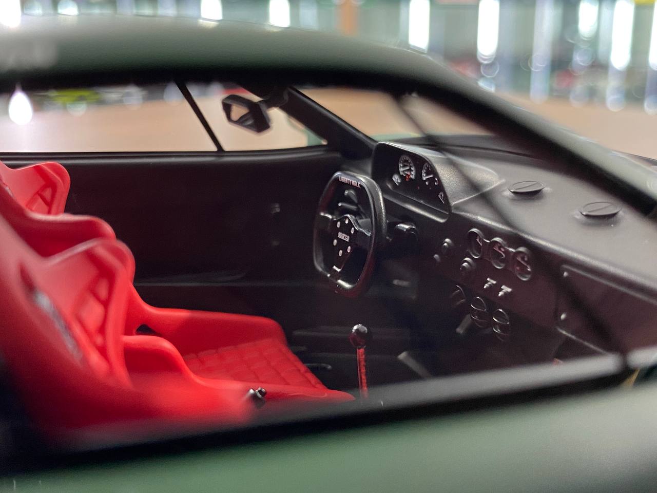 🚨1/18 Resin Ferrari F40 LB Works – Fighter Green - IVY Merit Models - Limited 69 pcs