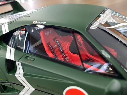 🚨1/18 Resin Ferrari F40 LB Works – Fighter Green - IVY Merit Models - Limited 69 pcs