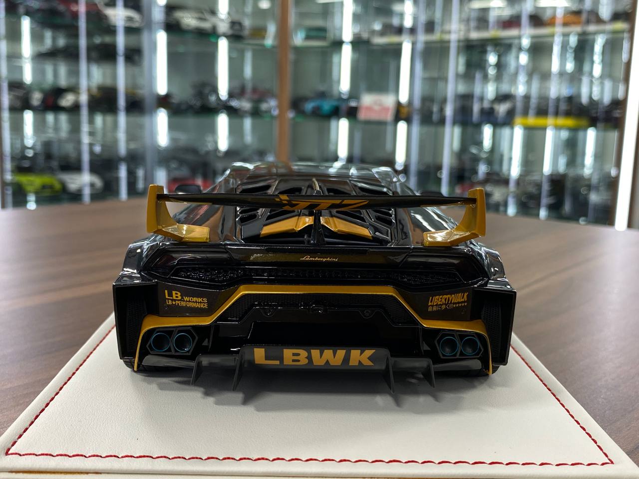 🚨1/18 Resin Lamborghini Huracan GT LB-Works – JTC Black / Yellow - IVY Merit Models -  Limited 66 pcs