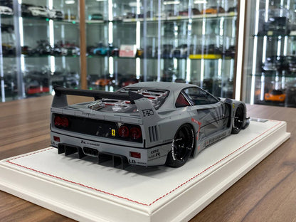 🚨1/18 Resin Ferrari F40 LB Works – Fighter Grey - IVY Merit Models - Limited to 69 pcs