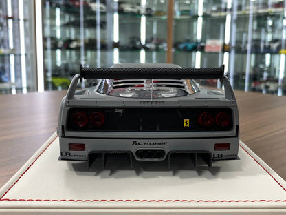 🚨1/18 Resin Ferrari F40 LB Works – Fighter Grey - IVY Merit Models - Limited to 69 pcs