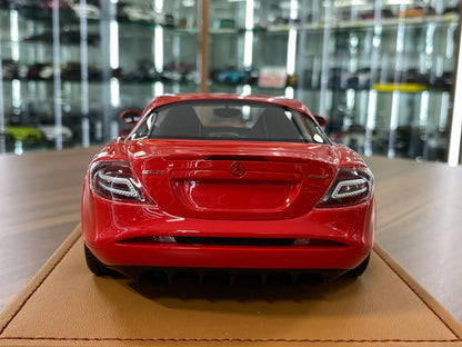🚨1/18 Resin Mercedes Benz SLR McLaren – Red / Black Rim - IVY Merit Models - Limited 99 pcs