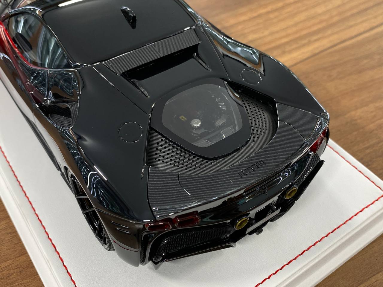 🚨1/18 Resin Ferrari SF90 Stradale – Red / Black - Ivy Merit Models - Limited to 99 pcs