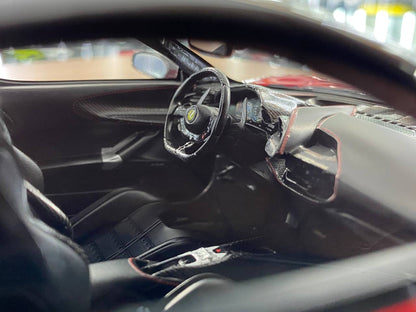 🚨1/18 Resin Ferrari SF90 Stradale – Red / Black - Ivy Merit Models - Limited to 99 pcs