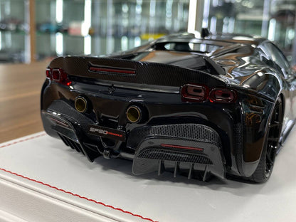 🚨1/18 Resin Ferrari SF90 Stradale – Red / Black - Ivy Merit Models - Limited to 99 pcs