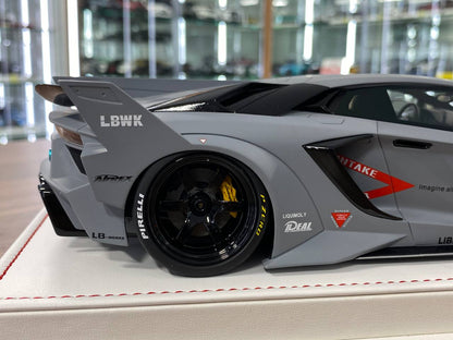 🚨1/18 Resin Lamborghini AVENTADOR GT EVO LB-Works – Fighter Grey -  Limited to 88 pcs