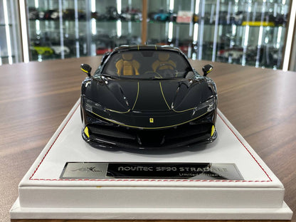 🚨1/18 Resin Ferrari SF90 Stradale – Black - IVY Merit Models - Limited to 99 pcs