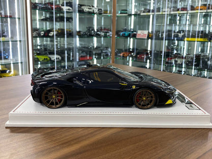 🚨1/18 Resin Ferrari SF90 Stradale – Black - IVY Merit Models - Limited to 99 pcs