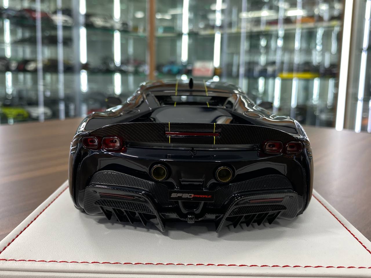 🚨1/18 Resin Ferrari SF90 Stradale – Black - IVY Merit Models - Limited to 99 pcs