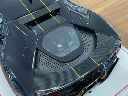 🚨1/18 Resin Ferrari SF90 Stradale – Black - IVY Merit Models - Limited to 99 pcs