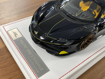 🚨1/18 Resin Ferrari SF90 Stradale – Black - IVY Merit Models - Limited to 99 pcs