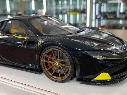🚨1/18 Resin Ferrari SF90 Stradale – Black - IVY Merit Models - Limited to 99 pcs