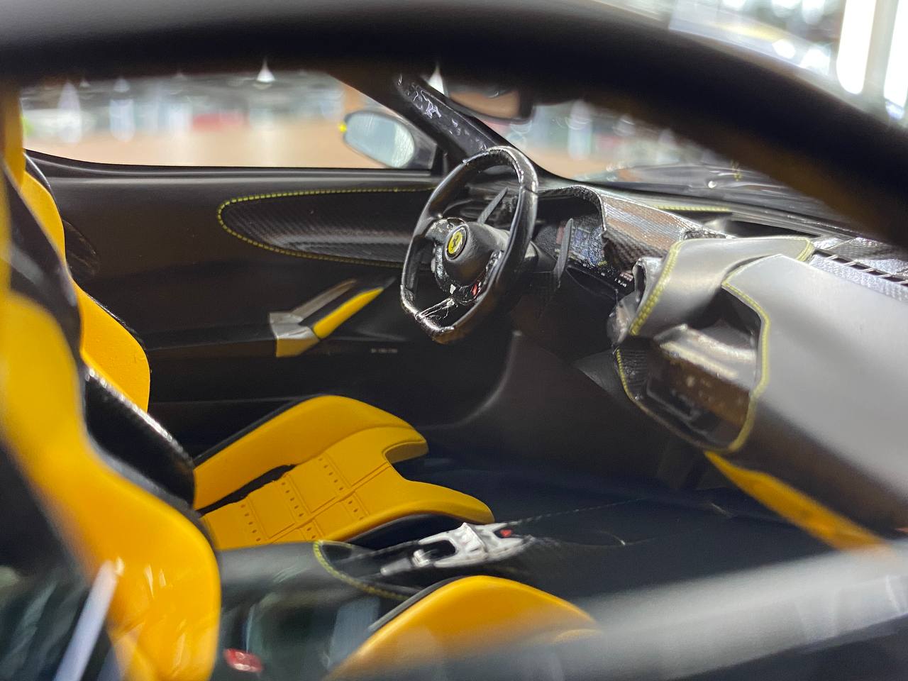 🚨1/18 Resin Ferrari SF90 Stradale – Black - IVY Merit Models - Limited to 99 pcs