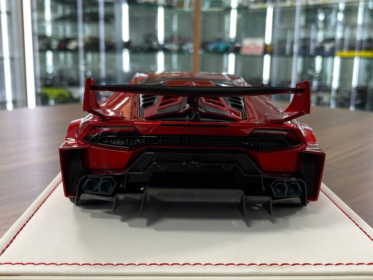 🚨1/18 Resin Lamborghini Huracan GT LB-Works – Metallic Red - Ltd 99 pcs