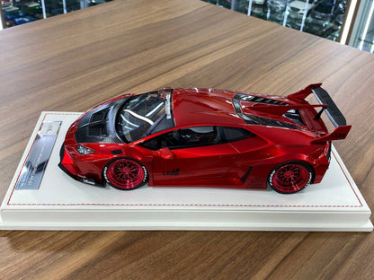 🚨1/18 Resin Lamborghini Huracan GT LB-Works – Metallic Red - Ltd 99 pcs