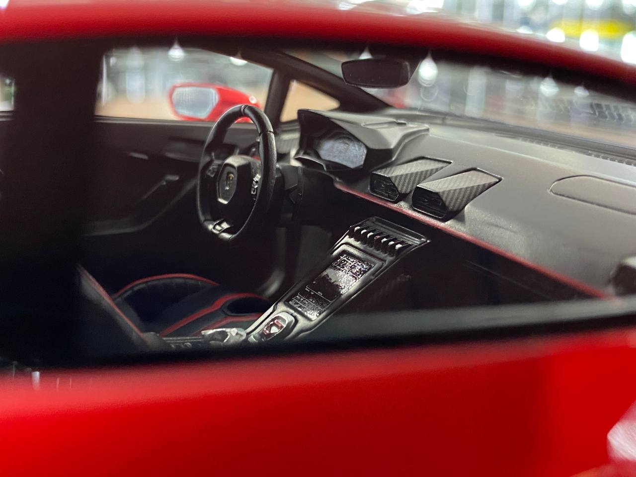 🚨1/18 Resin Lamborghini Huracan GT LB-Works – Metallic Red - Ltd 99 pcs