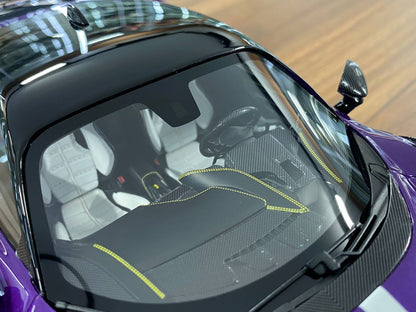 🚨Ferrari SF90 Stradale 1:18 Resin Model – Violet Hong Kong | IVY Merit Models (Limited 99 pcs – Dubai Collectors)