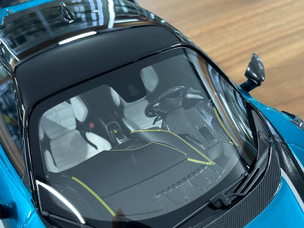 1:18 Resin Model IVY Merit Ferrari SF90 Stradale chrome blue – Limited 99 pcs