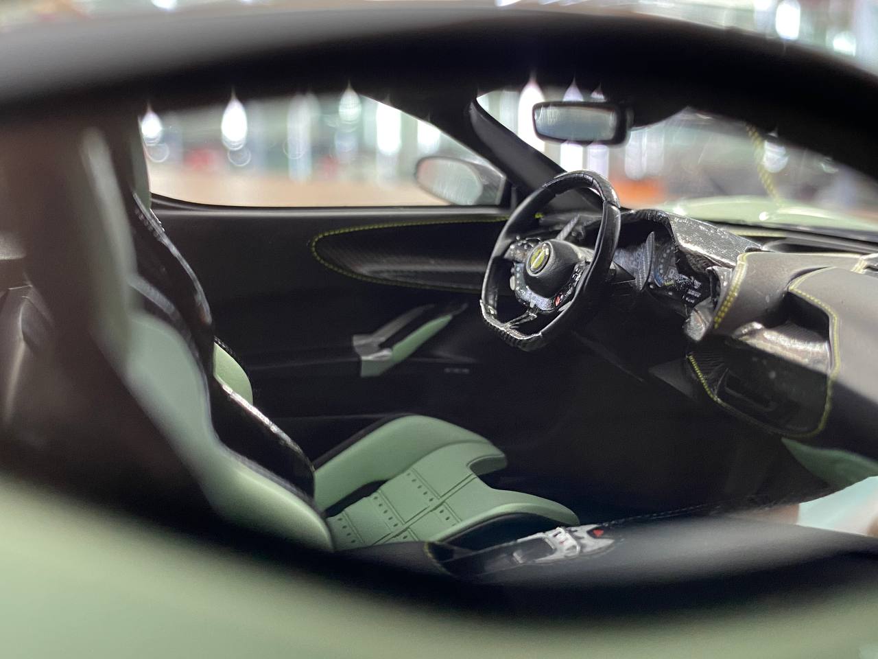 Ferrari SF90 Stradale 1:18 Resin Model – Light Green | IVY Merit Models (Limited 66 pcs – Dubai Collectors)