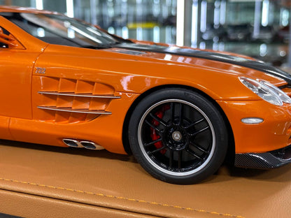 1:18 Resin Model  Mercedes-Benz SLR McLaren 722 Edition – Orange | IVY Merit Models (Limited 45 pcs – Dubai Collectors)