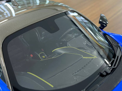 1:18 Resin Model  Ferrari SF90 Stradale – Blue/Grey | IVY Merit Models (Limited 99 pcs – Dubai Collectors)