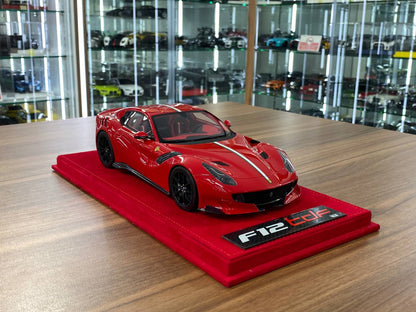 1:18 Resin Model BBR Collection Model Ferrari F12 TDF – Red / Italian Flag (Limited 20 pcs – Dubai Collectors)