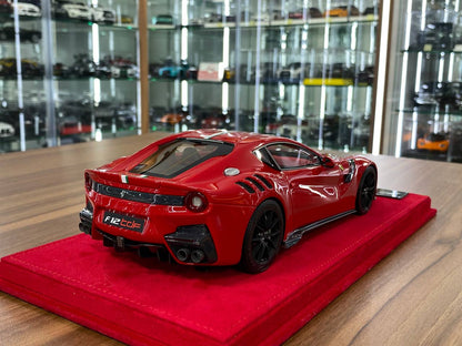 1:18 Resin Model BBR Collection Model Ferrari F12 TDF – Red / Italian Flag (Limited 20 pcs – Dubai Collectors)