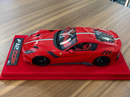 1:18 Resin Model BBR Collection Model Ferrari F12 TDF – Red / Italian Flag (Limited 20 pcs – Dubai Collectors)
