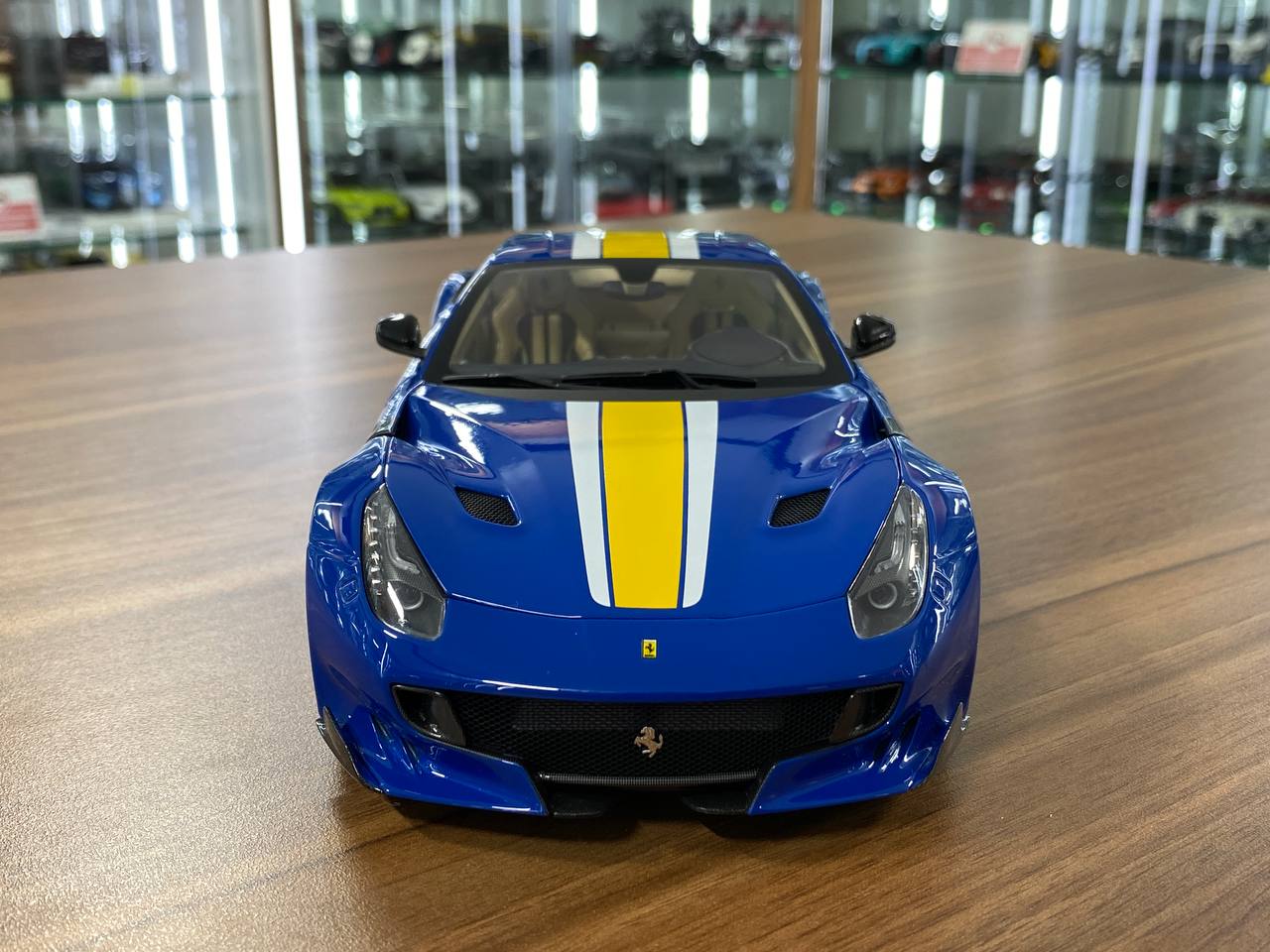 1:18 Diecast Model BBR Collection Model Ferrari F12 TDF – Azzurro Dino (Limited Edition – Dubai Collectors)