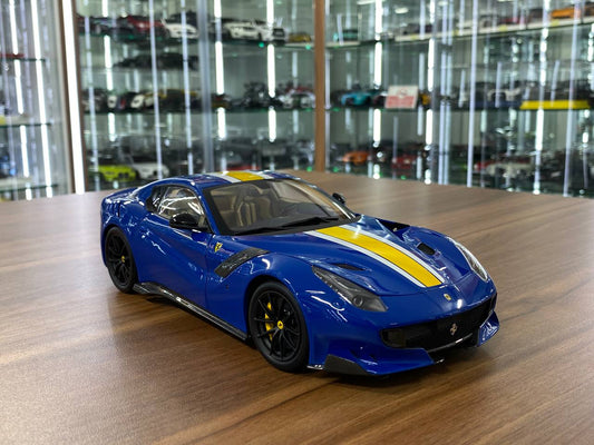 1:18 Diecast Model BBR Collection Model Ferrari F12 TDF – Azzurro Dino (Limited Edition – Dubai Collectors)
