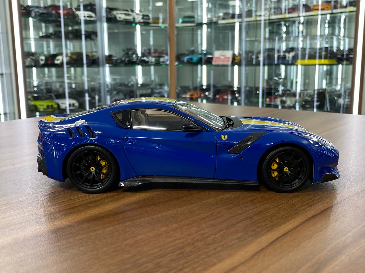 1:18 Diecast Model BBR Collection Model Ferrari F12 TDF – Azzurro Dino (Limited Edition – Dubai Collectors)