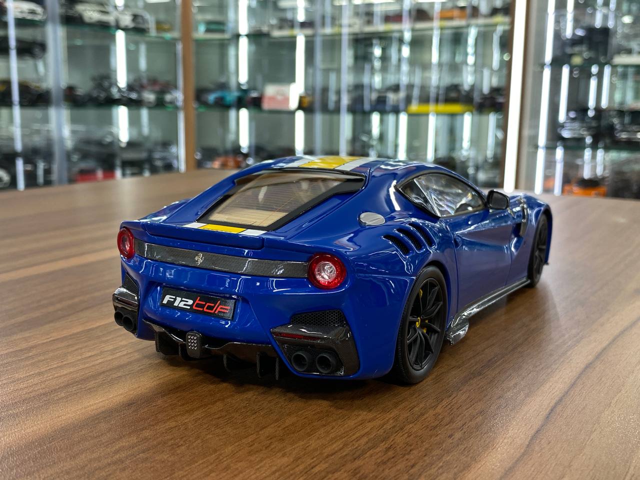 1:18 Diecast Model BBR Collection Model Ferrari F12 TDF – Azzurro Dino (Limited Edition – Dubai Collectors)