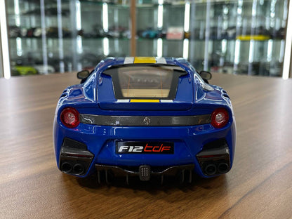 1:18 Diecast Model BBR Collection Model Ferrari F12 TDF – Azzurro Dino (Limited Edition – Dubai Collectors)